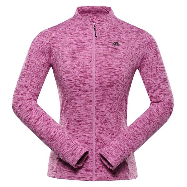 Bluza damska turystyczna szybkoschnąca Alpine Pro Golla 2. Czerwone bluzy Alpine Pro, l, bez wzorów, z elastanu, bez kaptura. Za 209.00 zł.