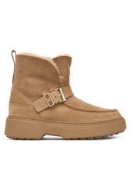 Tommy Hilfiger Śniegowce Th Buckle Shearling Snow Boot FW0FW09687 Beżowy. Brązowe trapery i śniegowce TOMMY HILFIGER. Za 849.99 zł.