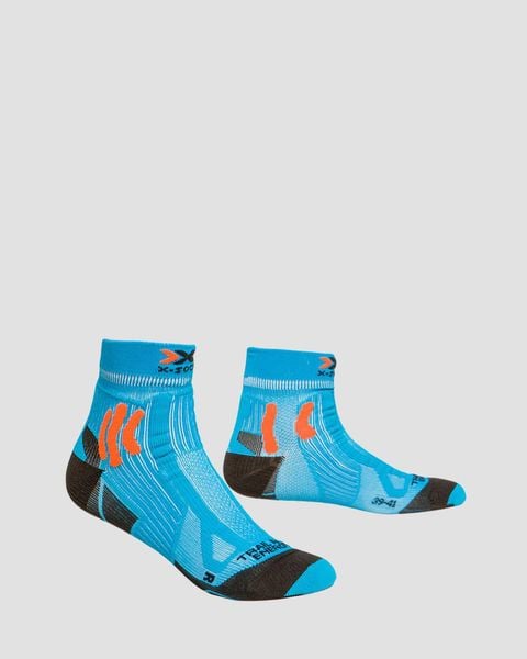 Skarpety X-SOCKS TRAIL RUN ENERGY. Czarne skarpety X Socks, bez wzorów, z włókna. Za 75.00 zł.