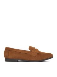Lasocki Lordsy CEO-WI16-ZARA-07 Brązowy jasny. Brązowe lordsy Lasocki, bez wzorów, ze skóry, bez obcasa, bez zapięcia. Za 199.99 zł.