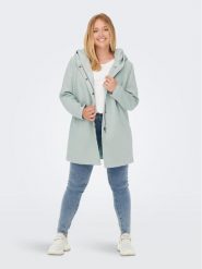 ONLY Carmakoma Płaszcz przejściowy Sedona 15191768 Zielony Regular Fit. Zielone płaszcze Only Carmakoma, bez wzorów, z syntetyku, bez kaptura. Za 149.99 zł.