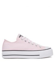 Converse Trampki Chuck Taylor All Star Lift Platform A11875C Różowy. Czerwone trampki Converse, bez wzorów, z materiału, bez zapięcia. Za 339.99 zł.
