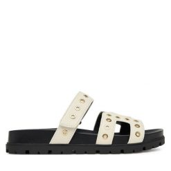 Klapki Guess. Klapki Guess, z aplikacjami, bez obcasa. Za 459.99 zł.