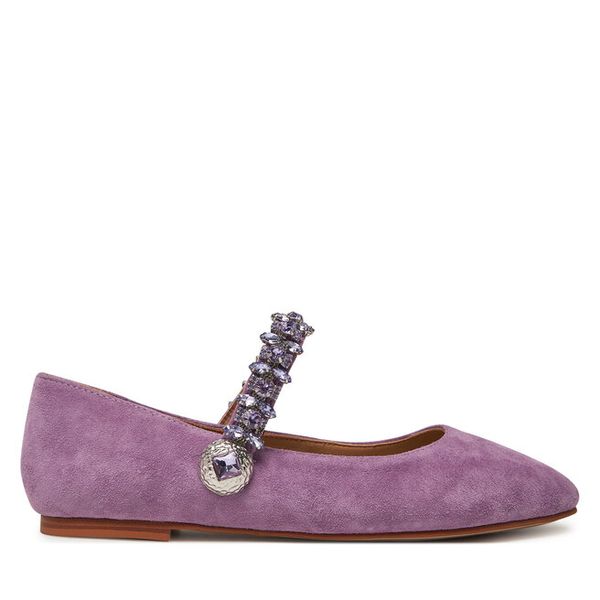 Baleriny Alma En Pena. Fioletowe baleriny Alma en Pena, bez wzorów, bez obcasa. Za 419.99 zł.