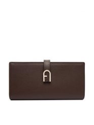 Furla Duży Portfel Damski Flow Continental Bifold WP00402 BX2045 CN 4284S 1007 Brązowy. Brązowe portfele Furla, bez wzorów, ze skóry. Za 899.99 zł.