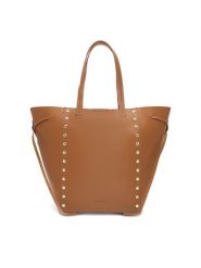 Badura Torebka LINA-CS9622 Brązowy. Brązowe shopper Badura, bez wzorów, ze skóry, bez dodatków. Za 139.99 zł.