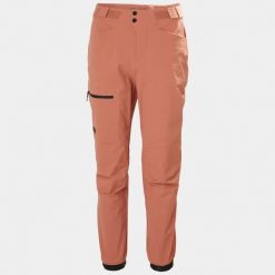 Damskie spodnie wodoodporne Helly Hansen Odin Rock Softshell. Brązowe spodnie narciarskie Helly Hansen, na lato, bez wzorów, z softshellu, trekkingowe. Za 553.50 zł.