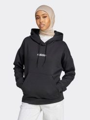 Adidas Bluza w kolorze czarnym rozmiar: L. Czarne bluzy Adidas, l, bez wzorów, z kapturem. Za 213.69 zł.