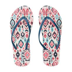 Japonki plażowe damskie Protest Prtflorine. Czerwone klapki Protest, bez wzorów, bez obcasa. Za 82.99 zł.