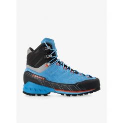 Buty w góry damskie Mammut Kento Tour High GTX. Niebieskie trekkingi Mammut, trekkingowe. W wyprzedaży za 779.65 zł.