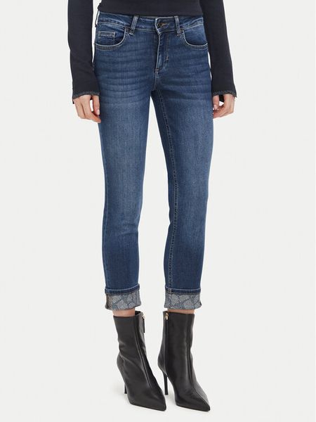 Liu Jo Jeansy UF6006 D0305 Granatowy Regular Fit. Niebieskie jeansy Liu Jo, bez wzorów. Za 689.99 zł.