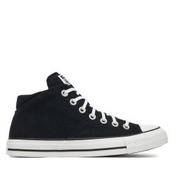 Trampki Converse. Czarne trampki Converse, bez wzorów, bez zapięcia. Za 279.99 zł.