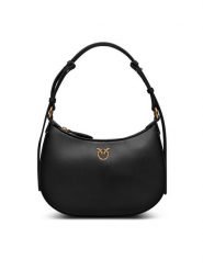 Pinko Torebka Half Moon Mini Fl . PE 24 PLTT 102790 A0F1 Czarny. Czarne torebki klasyczne Pinko, bez wzorów, ze skóry, bez dodatków. Za 819.99 zł.