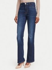 Guess Jeansy W6YA15 D1584 Granatowy Straight Fit. Niebieskie jeansy Guess, z aplikacjami. Za 434.99 zł.