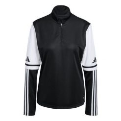 Damska bluza dresowa adidas Squadra25. Białe bluzy Adidas, na zimę, l, bez wzorów, z dresówki, bez kaptura. Za 173.99 zł.
