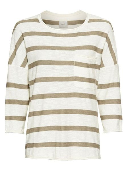 Camel Active Sweter w kolorze kremowym rozmiar: XL. Brązowe swetry Camel Active, xl, bez wzorów, z bawełny, bez ramiączek. Za 131.12 zł.