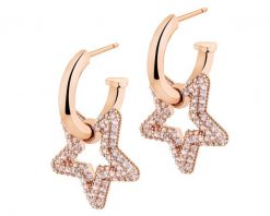 Kolczyki z mosiądzu pozłacane z cyrkoniami - gwiazda. Kolczyki Artelioni, z cyrkonią, pozłacane. Za 199.00 zł.