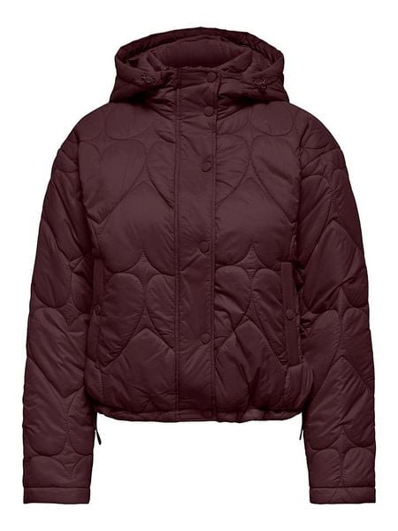 ONLY Kurtka przejściowa w kolorze bordowym rozmiar: M. Czerwone kurtki Only, m, bez wzorów, bez kaptura. Za 159.95 zł.