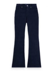 Scotch & Soda Dżinsy - Flared fit - w kolorze granatowym rozmiar: W26/L32. Niebieskie jeansy Scotch & Soda, l, z aplikacjami. Za 253.45 zł.