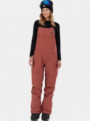 Spodnie Narciarskie Damskie Fundango Sakura Eco Bib. Czerwone spodnie narciarskie FUNDANGO, m, bez wzorów, z poliesteru, narciarskie. Za 499.00 zł.