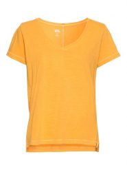 Camel Active Koszulka w kolorze pomarańczowym rozmiar: L. Pomarańczowe bluzki Camel Active, l, bez wzorów, z bawełny, bez kołnierzyka, bez ramiączek. Za 79.03 zł.