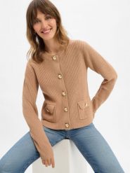 JOOP! Kardigan z zawartością kaszmiru - Kimberly Kobiety dzianina grubo tkana brązowy, 38. Brązowe kardigany Joop!, bez wzorów, z dzianiny. Za 649.95 zł.