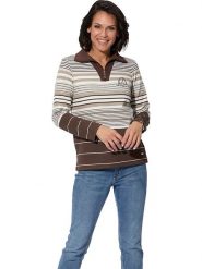 WITT WEIDEN Koszulka w kolorze brązowym rozmiar: 50. Brązowe bluzki WITT WEIDEN, bez wzorów, bez kołnierzyka, bez ramiączek. Za 52.55 zł.