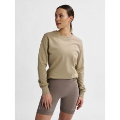 Bluza damska Hummel Active. Brązowe bluzy Hummel, bez wzorów, bez kaptura. Za 217.00 zł.