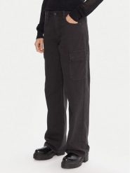 G-Star Raw Spodnie materiałowe Cargo D27017-5126 Czarny Slim Fit. Czarne spodnie materiałowe G-Star Raw, bez wzorów, z bawełny. Za 469.99 zł.