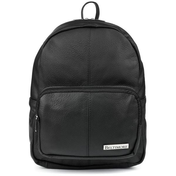 Plecak damski skórzany czarny Beltimore R33. Czarne plecaki bez wzorów. Za 199.90 zł.