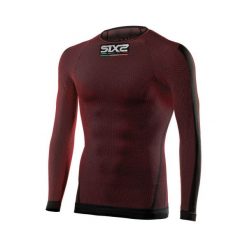 Podkoszulek rowerowy TS2. Czerwone bielizna sportowa SIXS, s, bez wzorów, ze skóry. Za 298.05 zł.