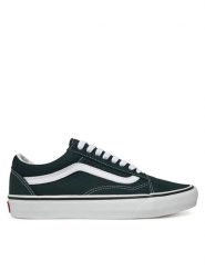 Vans Skórzane sneakersy "Old Skool" w kolorze zielonym rozmiar: 38. Zielone trampki Vans, bez wzorów, bez zapięcia. Za 154.07 zł.