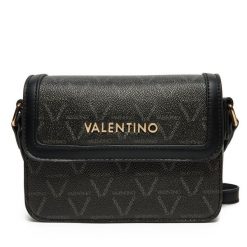 Torebka Valentino. Czarne listonoszki Valentino, bez wzorów, bez dodatków. Za 299.99 zł.