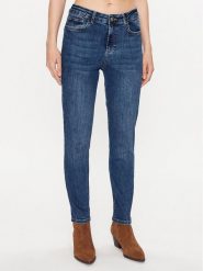Liu Jo Jeansy UF3034 D4391 Granatowy Slim Fit. Niebieskie jeansy Liu Jo, bez wzorów. Za 369.99 zł.