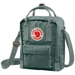 Saszetka Fjallraven Kanken Sling - frost green. Zielone torby na ramię Fjällräven, bez wzorów, na ramię, bez dodatków. Za 318.99 zł.