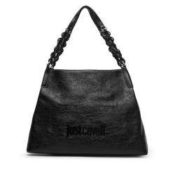 Torebka Just Cavalli. Czarne torebki klasyczne Just Cavalli, bez wzorów, bez dodatków. Za 869.99 zł.