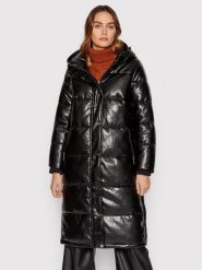 DKNY Kurtka z imitacji skóry DL1MPH53 Czarny Regular Fit. Czarne kurtki DKNY, l, bez wzorów, ze skóry, bez kaptura. Za 1,609.00 zł.