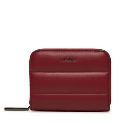 Portfel Calvin Klein. Czerwone portfele Calvin Klein, bez wzorów. Za 299.99 zł.