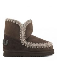 Mou Skórzane botki zimowe w kolorze brązowym rozmiar: 38. Brązowe botki Mou, na zimę, bez wzorów, ze skóry, bez obcasa, bez zapięcia. Za 695.99 zł.