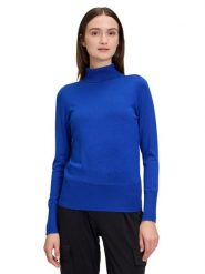 Betty Barclay Golf w kolorze niebieskim rozmiar: 42. Niebieskie golfy Betty Barclay, bez wzorów, ze splotem, bez ramiączek. Za 82.99 zł.