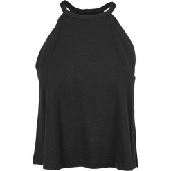 Koszulka Tank Top Z Dekoltem W Szpic Dla Kobiet. Czarne topy Urban Classics, xs, bez wzorów, bez kołnierzyka, bez ramiączek. Za 46.99 zł.