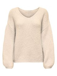 JDY Sweter w kolorze beżowym rozmiar: M. Brązowe swetry JDY, m, bez wzorów, bez ramiączek. Za 129.95 zł.