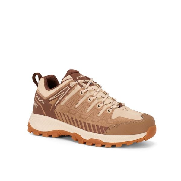 Buty trekkingowe damskie TREZETA Thunder Leather Mid W's z membraną WP. Szare trekkingi Trezeta, z gumy, do biegania. Za 575.91 zł.