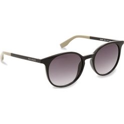 Okulary przeciwsłoneczne BOSS - 0288/S Black 807. Czarne okulary przeciwsłoneczne Boss, bez wzorów, z tworzywa sztucznego. W wyprzedaży za 379.00 zł.