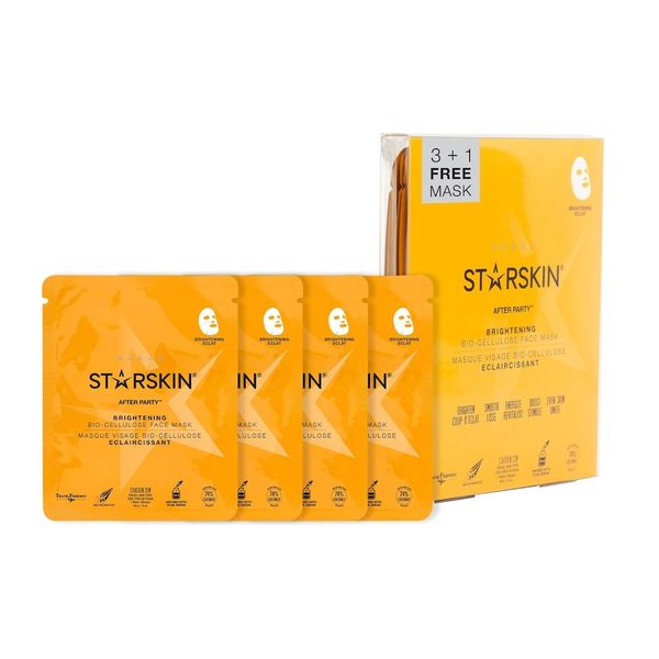 STARSKIN ® After Party 3+1 Maseczki w płachcie 160 g. Maseczki . Za 158.49 zł.
