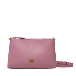 Torebka PINKO. Fioletowe listonoszki Pinko, bez wzorów, bez dodatków. Za 399.99 zł.