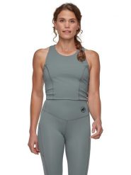 Mammut Top funkcyjny "Massone" w kolorze szarym rozmiar: L. Szare koszulki sportowe Mammut, bez wzorów, z materiału, bez ramiączek. Za 154.95 zł.