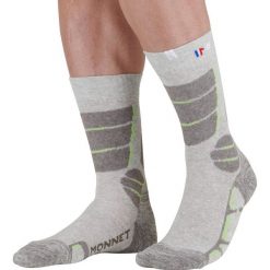 Skarpetki Monnet Lin Haute. Szare skarpety MONNET, bez wzorów. Za 158.50 zł.