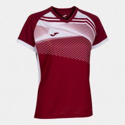 Koszulka do piłki nożnej damska Supernova II. Białe bluzki Joma, xs, bez wzorów, sportowe, bez kołnierzyka, bez ramiączek. Za 131.99 zł.