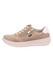 Legero Skórzane sneakersy "Sprinter" w kolorze beżowym rozmiar: 38. Brązowe trampki Legero, bez wzorów, z materiału, bez zapięcia. Za 303.06 zł.